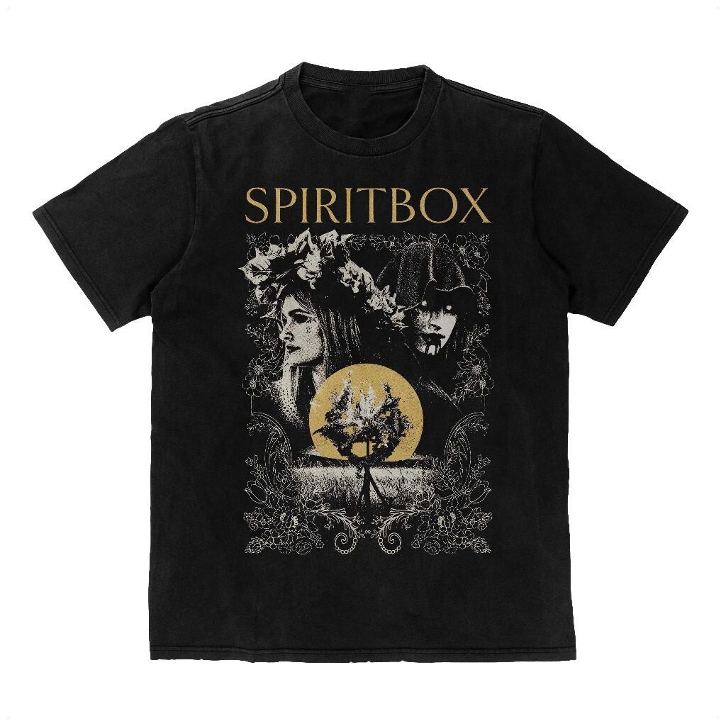 Vtg Spiritbox Band Gift For Fans Heavy Cotton Black T Shirt All Size CM196 M