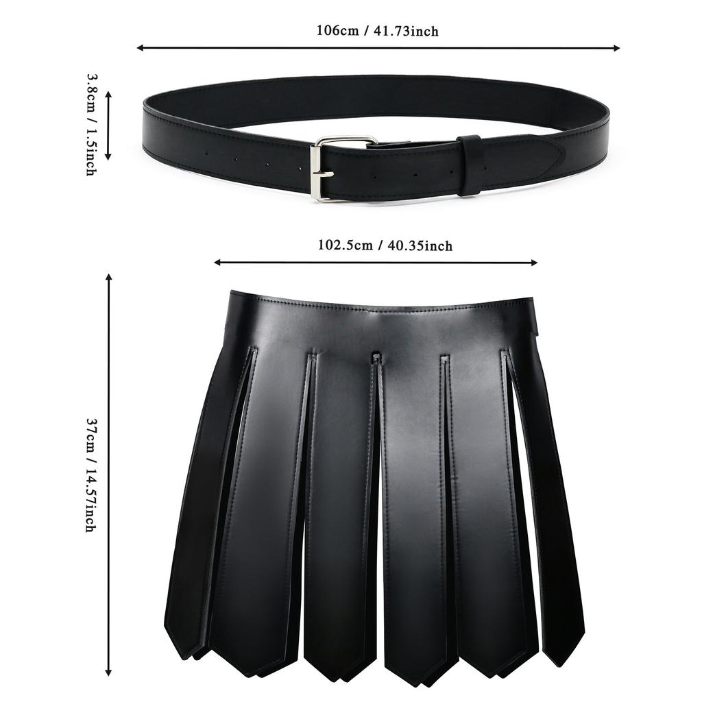 Sexy Maid Steampunk Polyester Armor Belt Skirt Halloween Costume Men Fancy Battle Cosplay Cat Fancy Dresses Role Play Costume