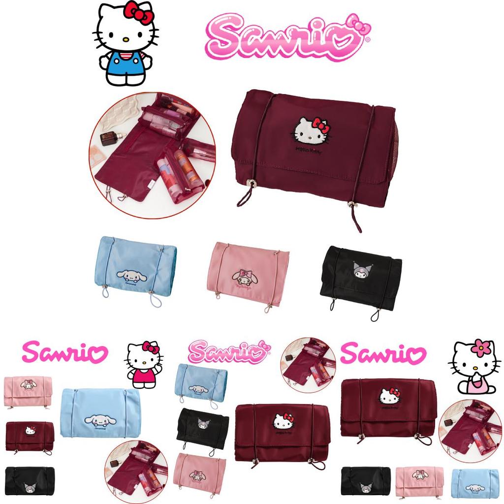 Kuromi Detachable Waterproof Travel Makeup Bag With Large Capacity For Women And Men