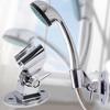 Adjustable Shower Bracket Fixed Base Universal Wall Mounted Shower Head Holder Handheld Sprayer Suction Cup Support For Bathroom
