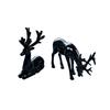 Sitting/Standing Position Deer Desktop Ornament Creative Christmas Deer Statue  Office Desktop