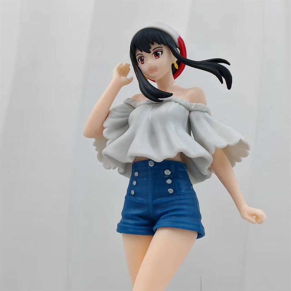 Hot Anime Figure Kawai Anya Forger Yor Action Figures Standing Figurine Collectible Model Doll Toys In Stock SPY FAMILY Poseable Articulated Scale