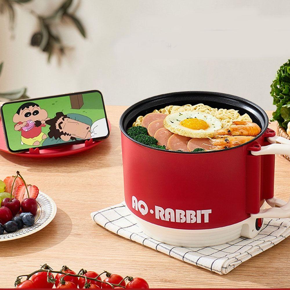 with Folding Handle Multi Cooking Pot Hot Pot Electric Rice Cooker Foldable Electric Cooker Pasta