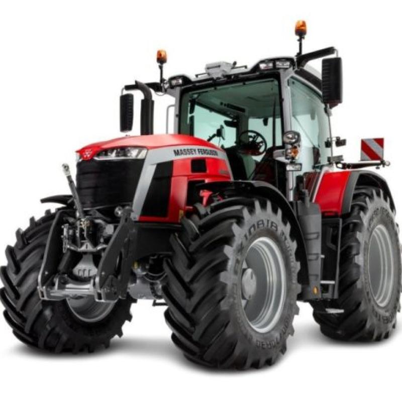 

1:Коллекция статических моделей сельскохозяйственных тракторов из 32 сплавов красный