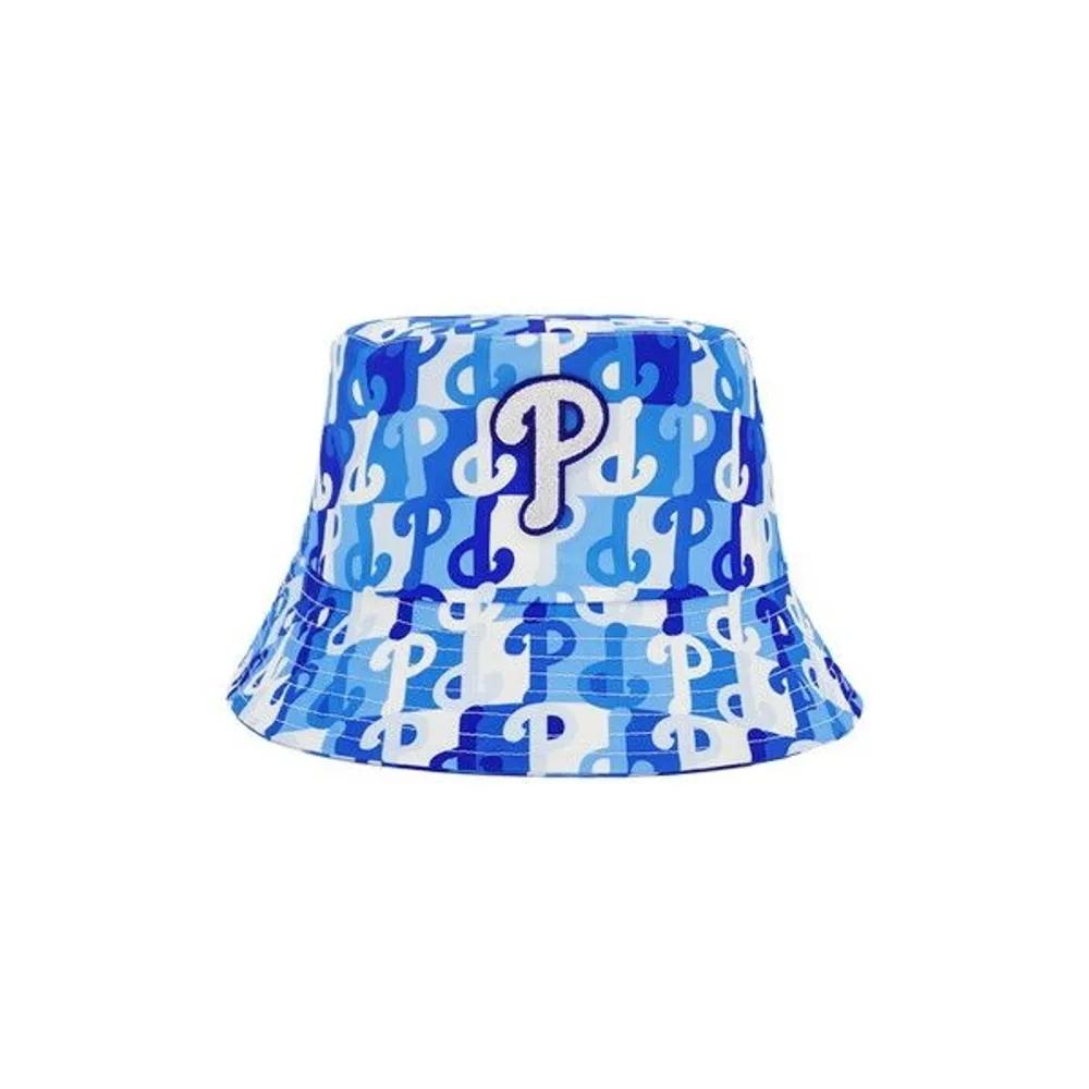 MLB Unisex Color Party Monogram Bucket Hat 3AHTM083N-10BLD 57