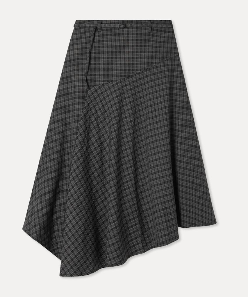 MIXXO Asymmetrical Midi Skirt Re Whg316B_Miwwhg51Qb