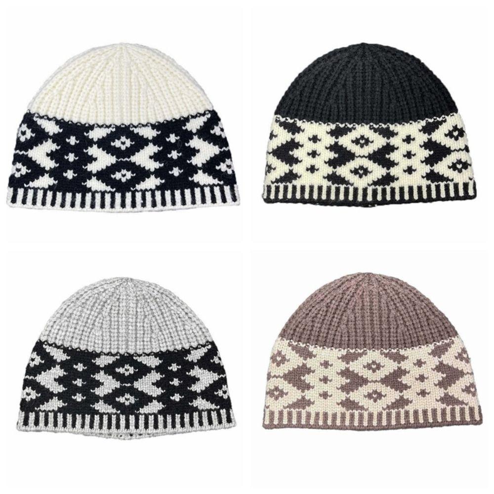Keep Warm Winter Hat Thickened Beanie Hats Fashion Pompoms Hat  Outdoor