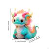Dragon Figurine Resin Sculpture for Home Accent Tabletop Display