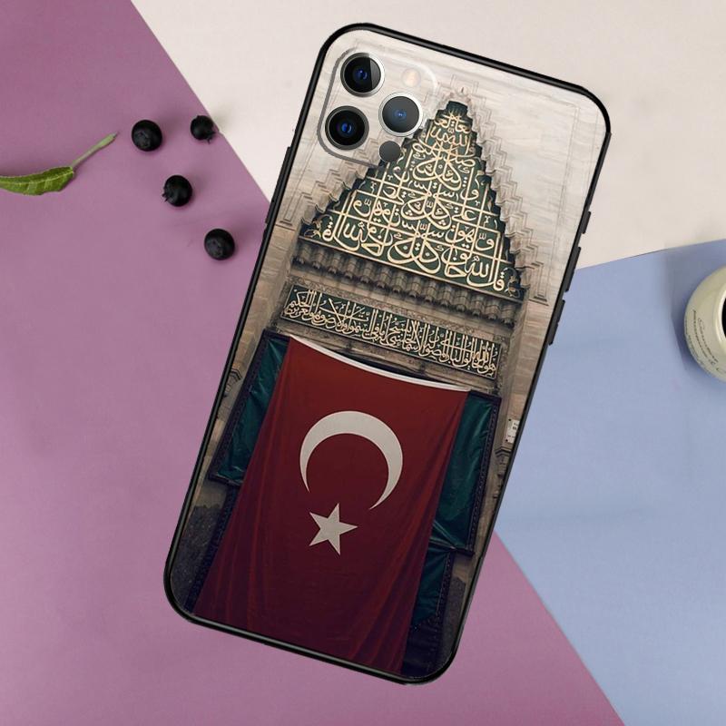 Turkey Turkish Flag Phone Case For iPhone 16 15 14 13 12 11 17 Pro Max 13 mini 16 Plus 16e 17 Air Bumper Cover