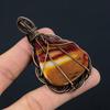 Beautiful Mookaite Gemstone Copper Wire Wrap Handmade Pendant Jewelry For Gift
