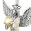 Yousheng Heavenly Angel Ornament Guardian Angel Hanging Decoration Miniature Angel Pendant for Christmas Tree Home Festive Decor Xmas Gift