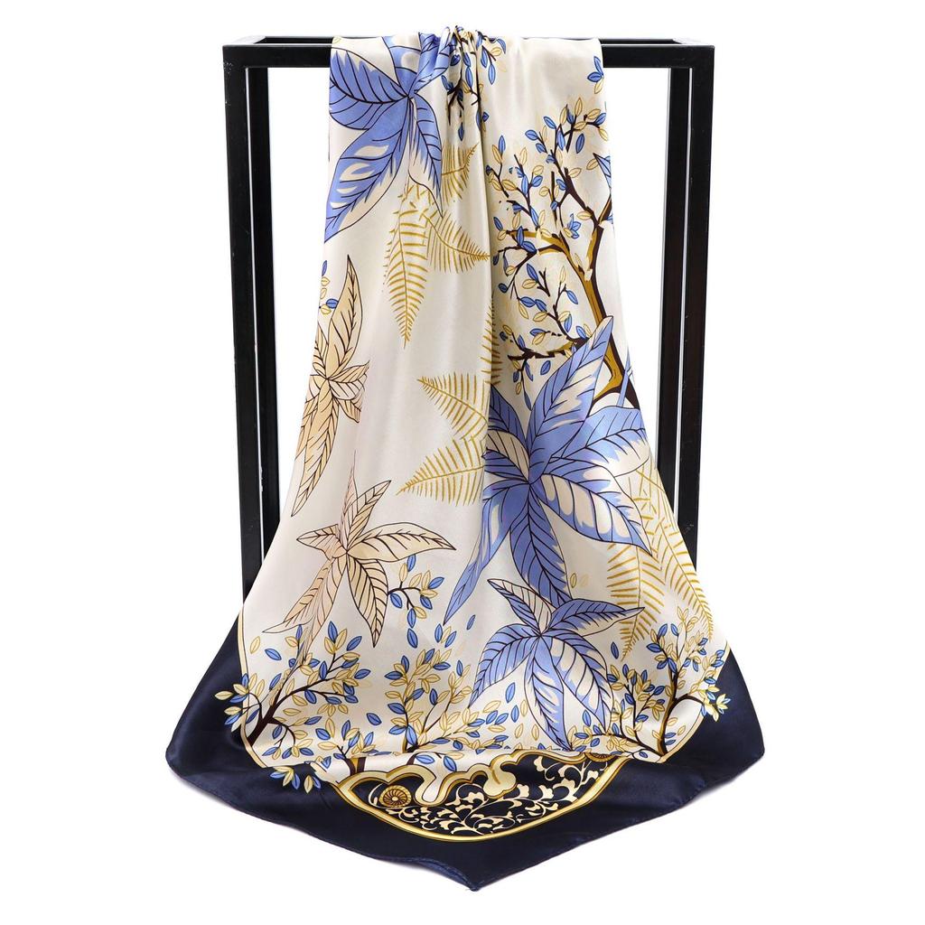 Long Silk Scarf for Women - Versatile Winter/Autumn Style Neckerchief, Fashionable and New 2021 Trend