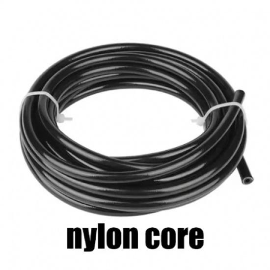 1M~10M Motorcycle Braided Stainless Steel Nylon Brake Pipe Line Hose Brake Line Gas Oil Fuel Tube Pipe Racing Brake Hose