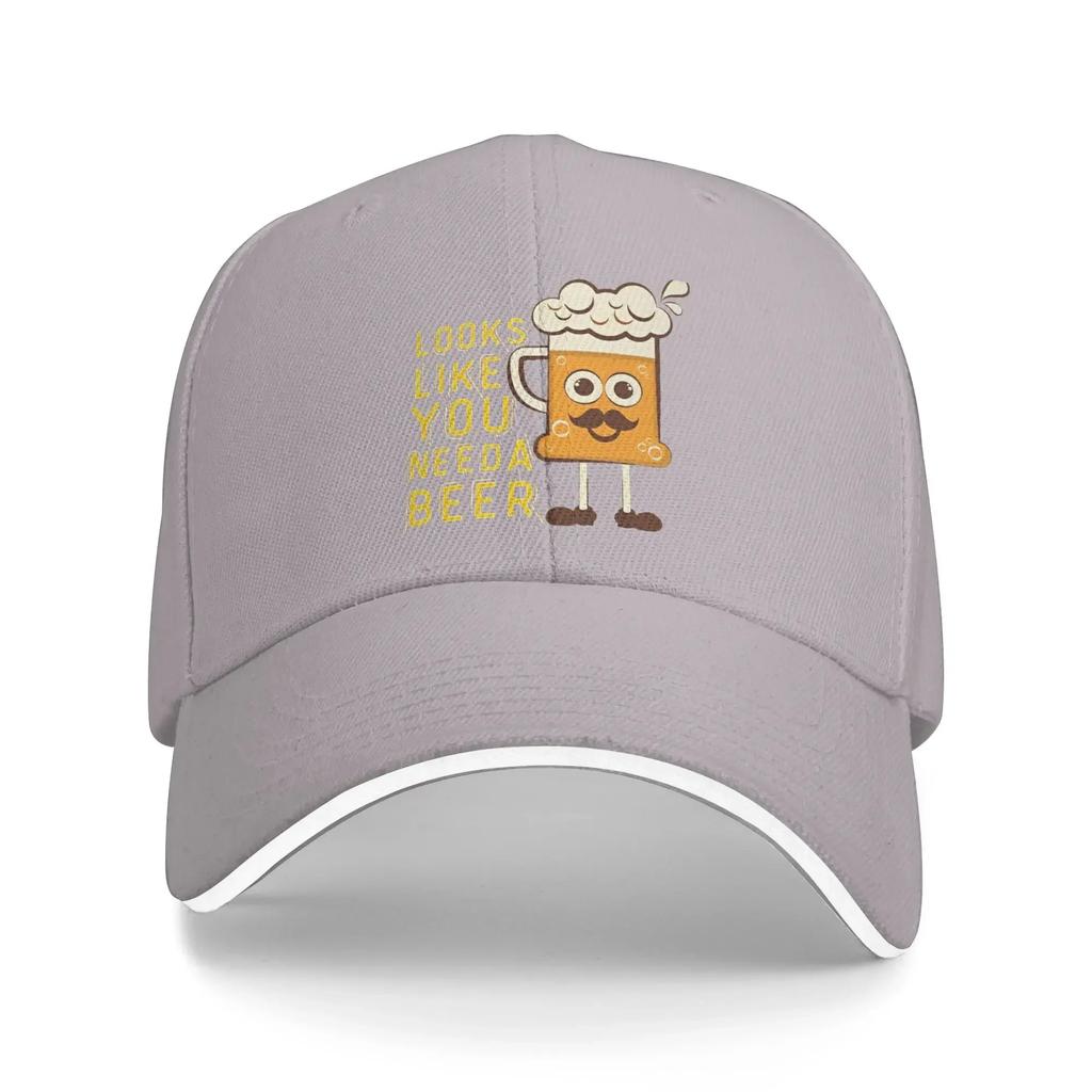 International Beer Day Baseball Cap Women Men Design Trucker Hat Spring Y2k Retro Hunting Camping Wholesale Baseball Caps