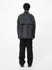 ALPHA INDUSTRIES Ls Flight Overshirt Charcoal