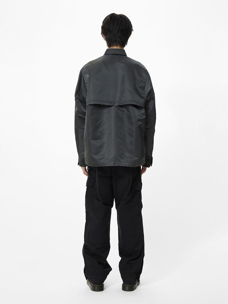 ALPHA INDUSTRIES Ls Flight Overshirt Charcoal