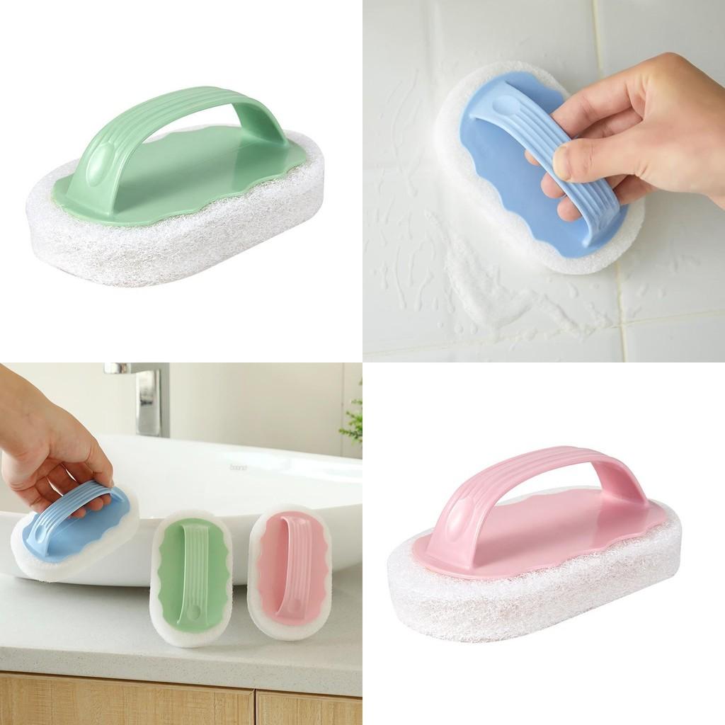Ergonomic Bathtub Scrubber With Durable Sponge For Home Cleaning Tasks