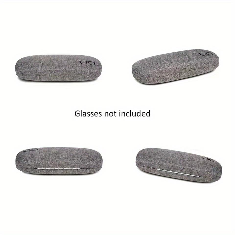 Fashion Glasses Case Hard Shell Linen Fabrics Eyewear Cases Cover Protective for Men Women Sunglasses Eyeglasses Glasses Box
