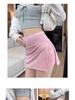 Women's TikTok-Style A-Line Athletic Mini Skirt, Hip-Hugging Yoga Skirt, New Summer Sweatshirt Skirt 2025, Short Length.