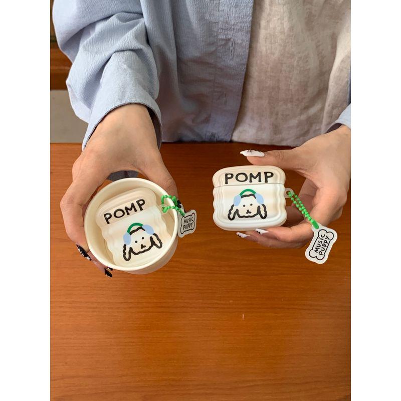 

Pomp Original Design Earphone Puppy Earphone Case Airpods2/3 Suitable for Apple Pro2 Earphone Protective Cover Apple Airpods 3 Headphone Puppy