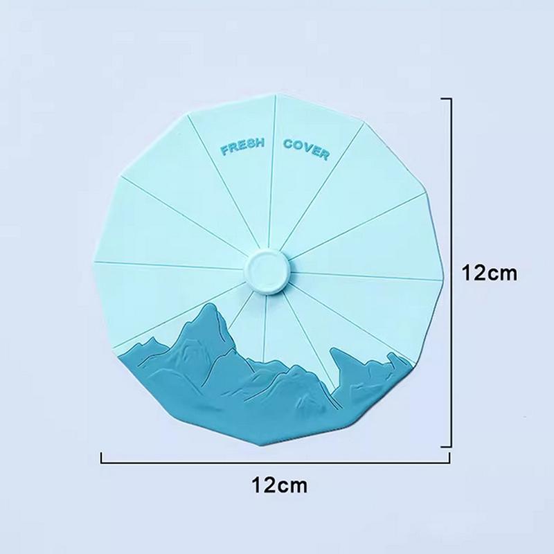 

1 шт. Силиконовая крышка для микроволновой миски, пищевая пленка, крышка для миски/кастрюли, крышка для сохранения свежести продуктов, крышка для сковороды, пробка, крышки для мисок, кухонный инструмент для готовки 12CM синий