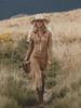 2025 Retro Western Slim-Fit Tassel Hem Cowboy Dress for Girls