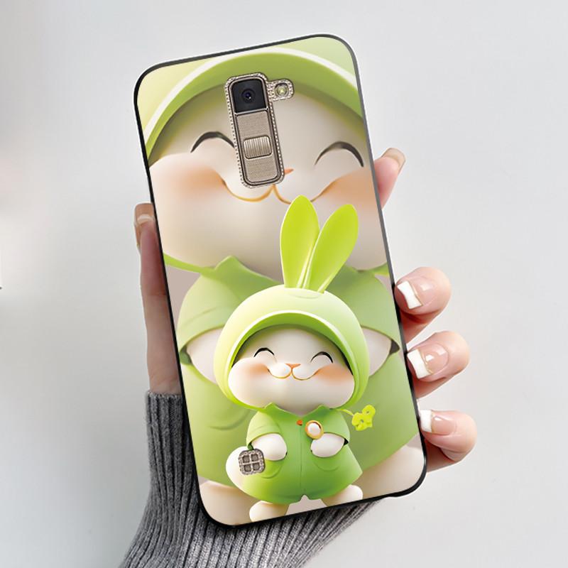 Casing For LG K10 2016 Super-Thin Slim Case Shockproof Bumper Luxury Cute Cool Boys Girls Black Matte Soft Silicone Back Cover