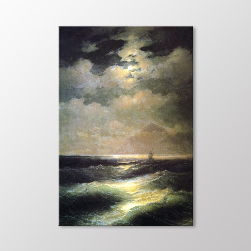 

Море в полнолуние, 1878 г. Живопись