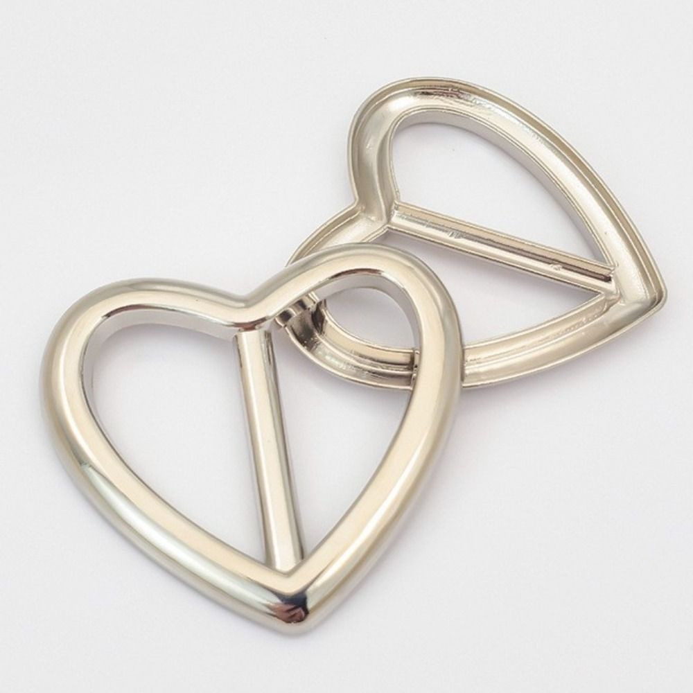Round Waist Adjustment Fixed Snap Flower Heart Clothing Corner Knotted Buckles Classic   Women