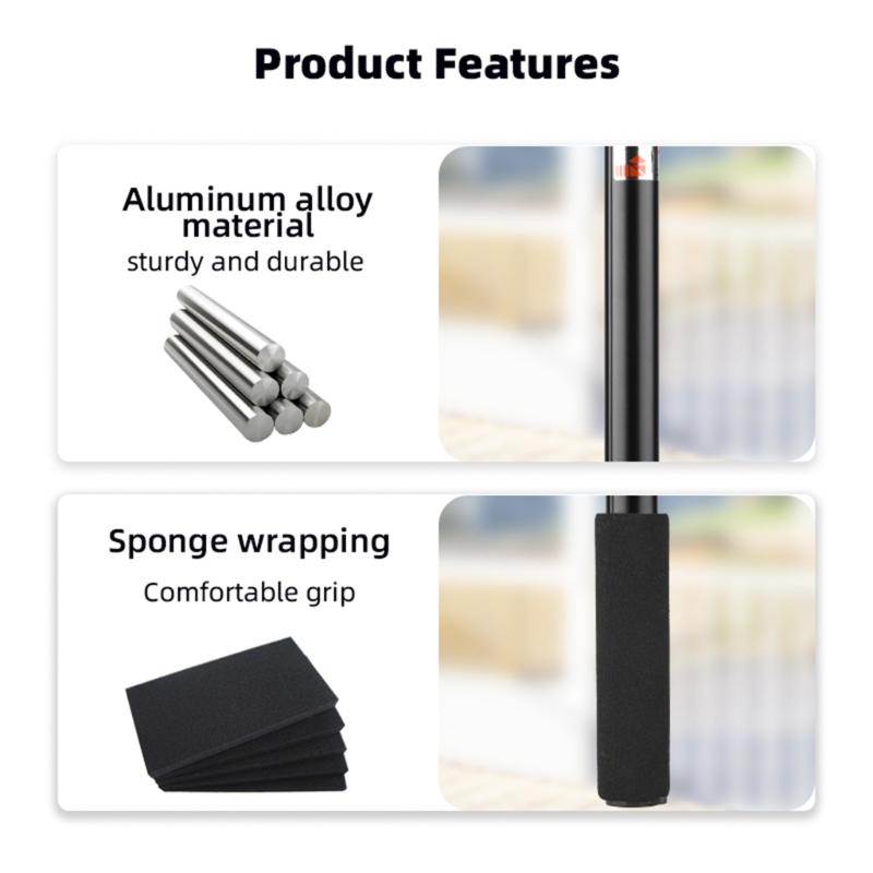 Extendable Gimbal Cameras Extension Rod Foldable Sports Cameras Selfie Stick for Pocket 3 Vlog Accessories