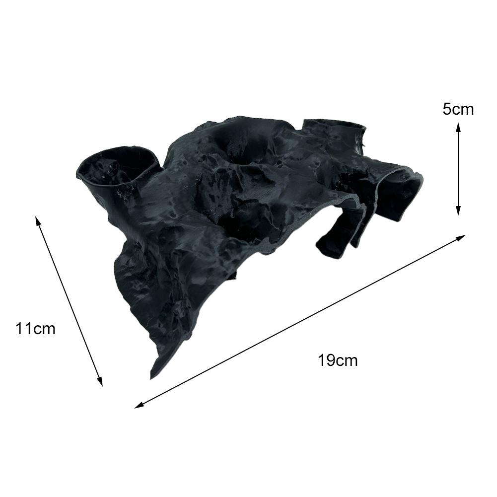 Natural Tunnel Decorations 3D Printed Caves Fish Tank Accessories Fish Hideout Aquarium Decor Aquatic Pet Supplies