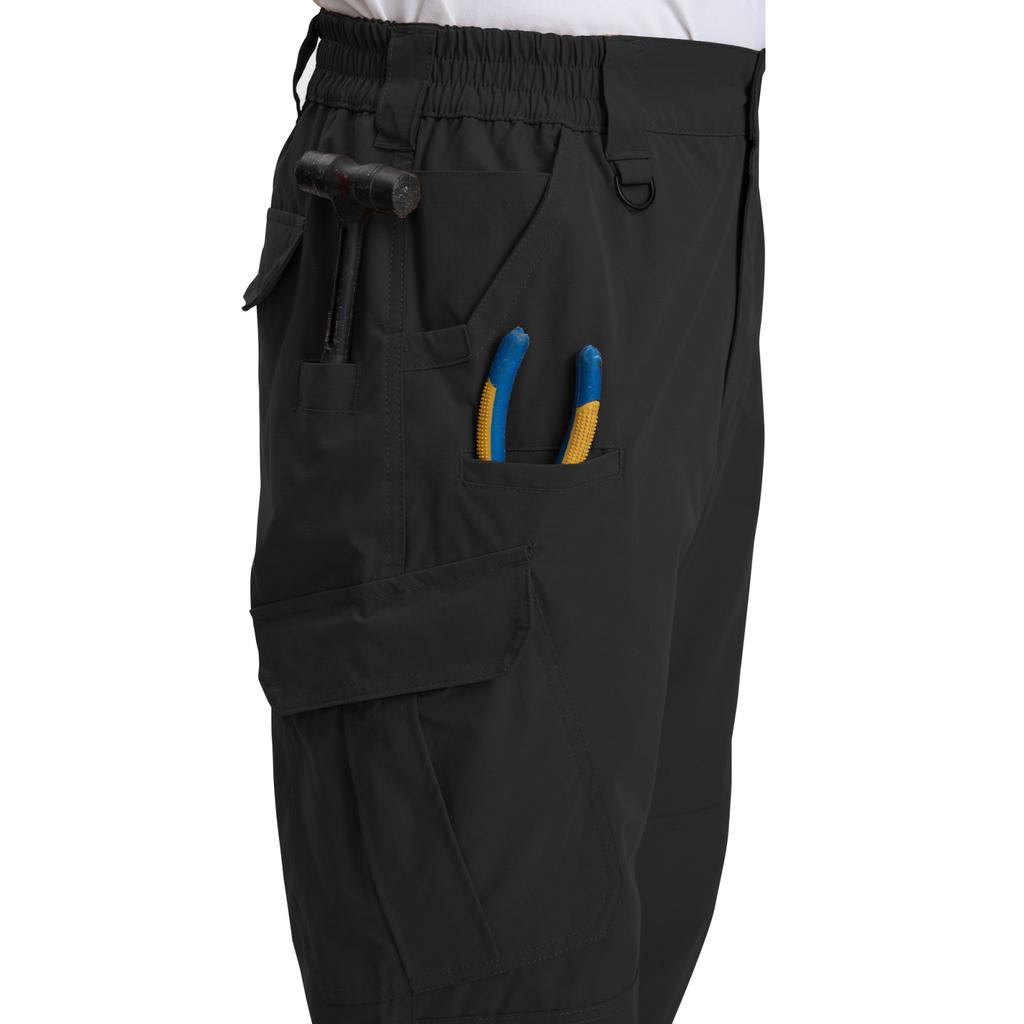 Men's Outdoor Cargo Pants - Multi-Pocket Lightweight  Straight-Leg Waterproof Breathable Hiking Camping Fishing Work Pants