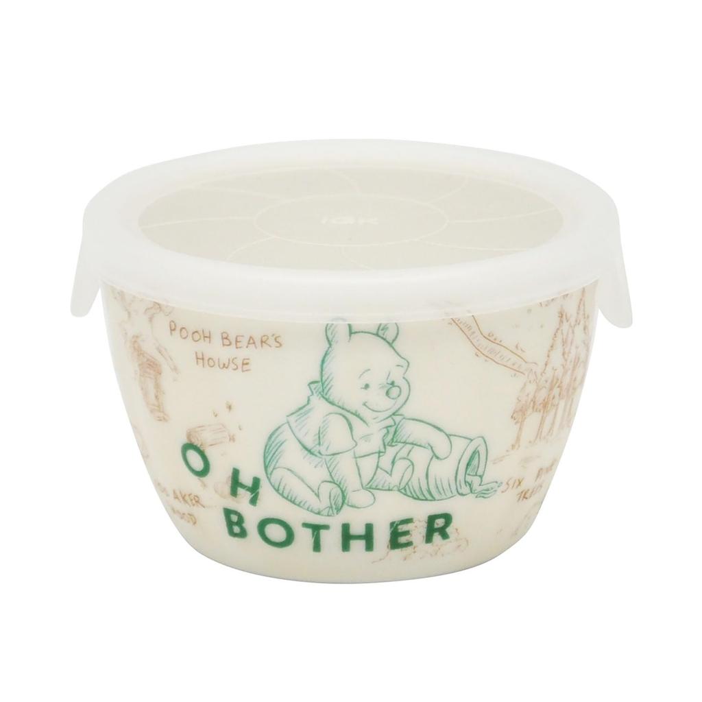 Disney the Storage Microwave and Canisters with Set of 150ml and Microwave and Dishwasher 100 Acre Made in "Winnie Pooh" Containers, Packs, Lids, 2,