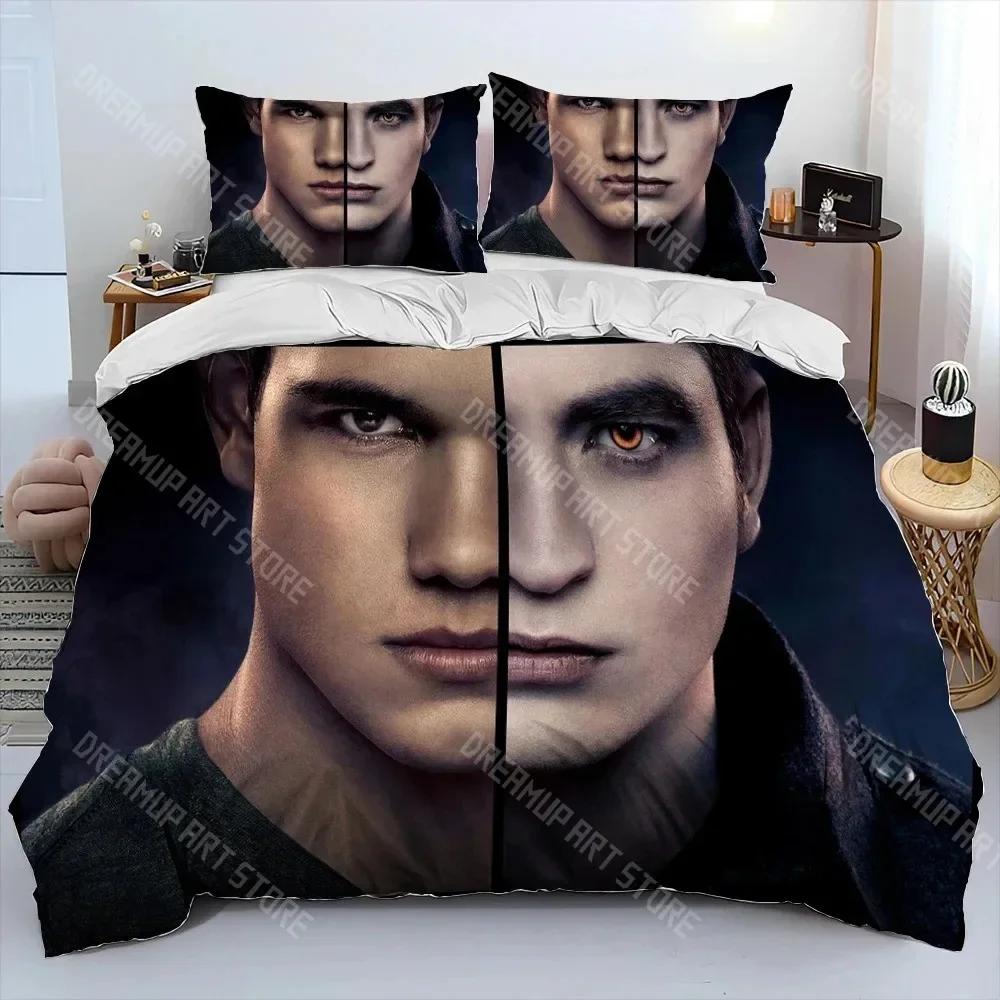 3D Print The Twilight Saga HD Printed Comforter Bedding Set,Duvet Cover Bed Set Quilt Cover Pillowcase,king Queen Size Bedding