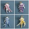 Porte-clés au crochet fait main Poupée Animal Poupée Requin au crochet Porte-clés Tricotés Porte-clés de Voiture