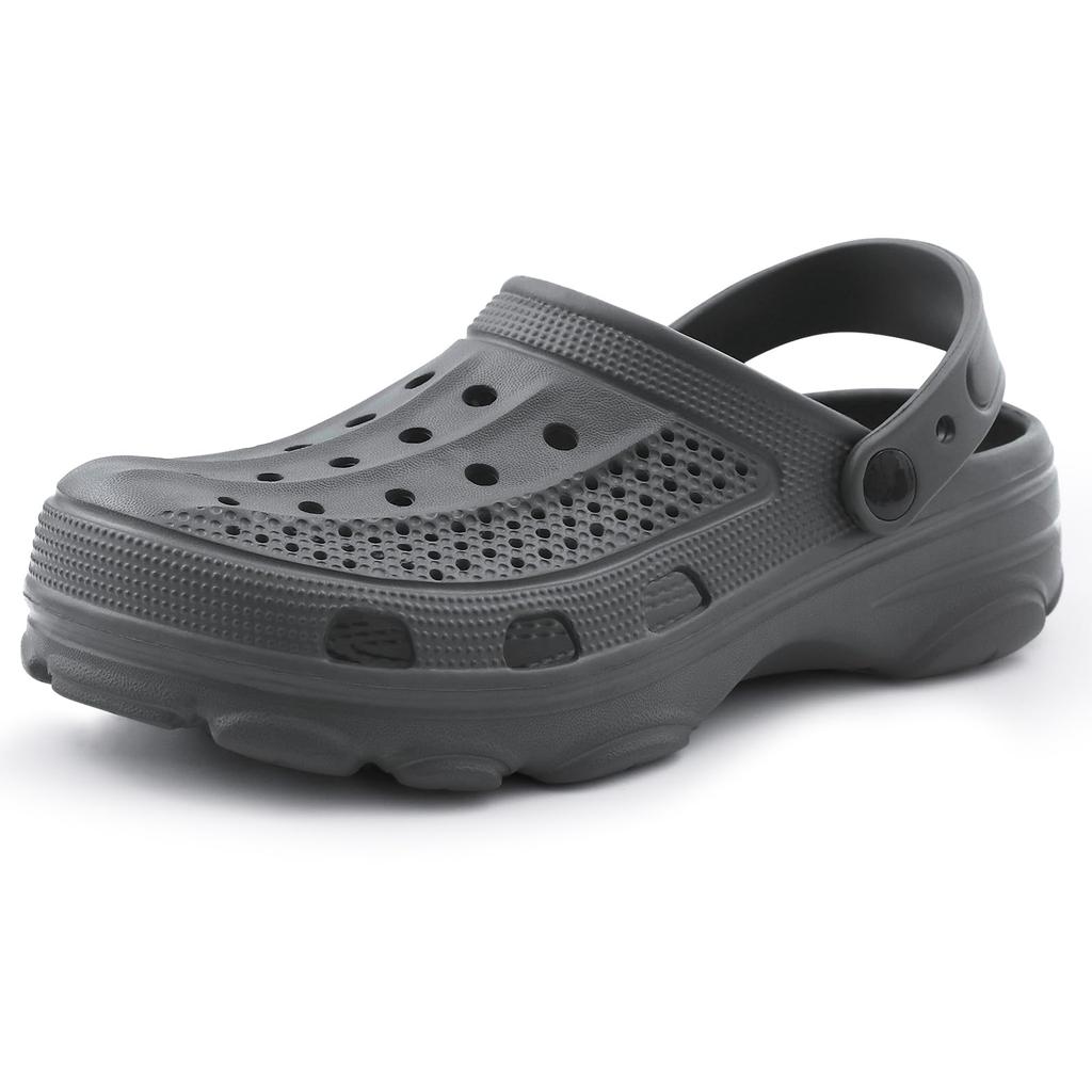 Fashion Comwarm Hole Clogs Sandals For Men Classic Non-Slips Breathable Slippers Comfy Casual Outdoor Beach Shoes Fashion Cozy Men Clogs