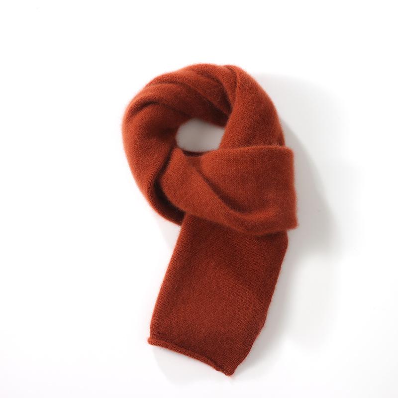 Premium 100% Cashmere Thick Knit Scarf for Parent-Child/Couples