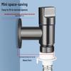 Anica Enjoy Gunmetal Grey 3-Way Angle Valve Faucet