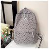 Schoolbag Corduroy Autumn and Winter New Large Capacity Backpack Student Class Commuter Versatile School Bag Going Out Travel Backpack Female