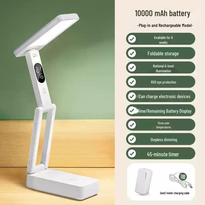 Rechargeable Night Light for Bedroom: Sleep-Friendly, Eye-Caring Bedside Lamp for Postpartum Breastfeeding and Children's Rooms