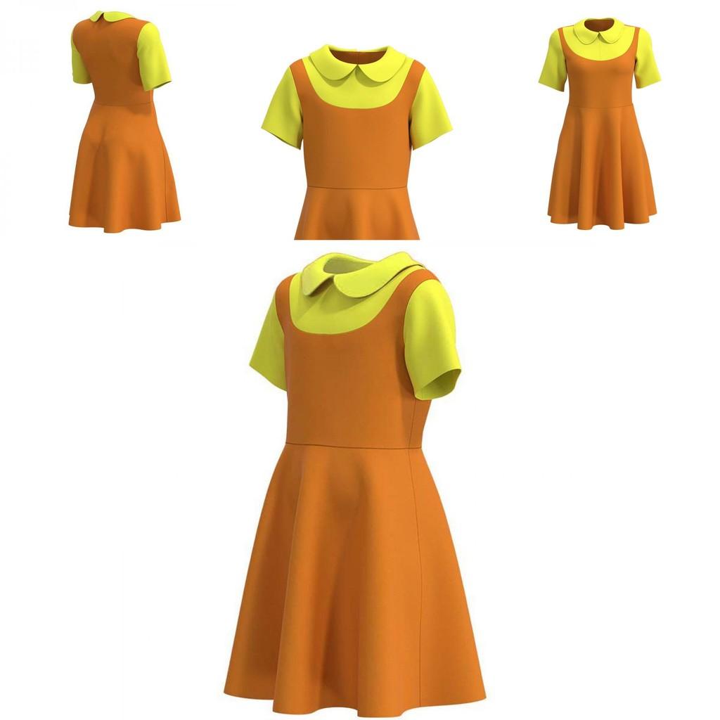 High Quality Squid Game Cosplay Costume Dress New Materials Flexible And Stylish