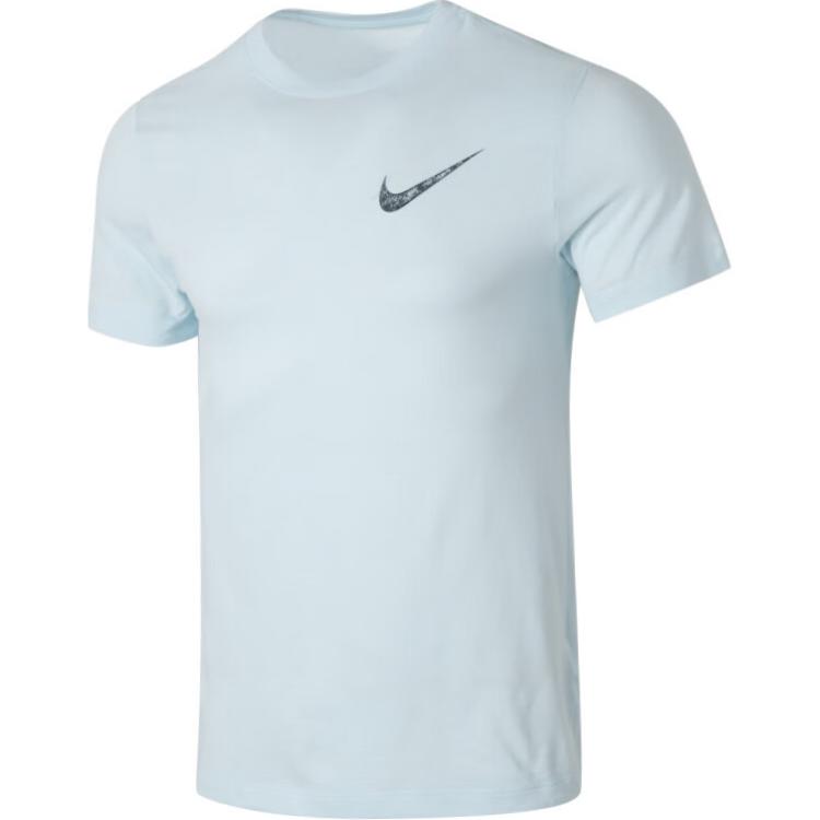 New Nike T Shirts Men's Blue FQ3867-474
