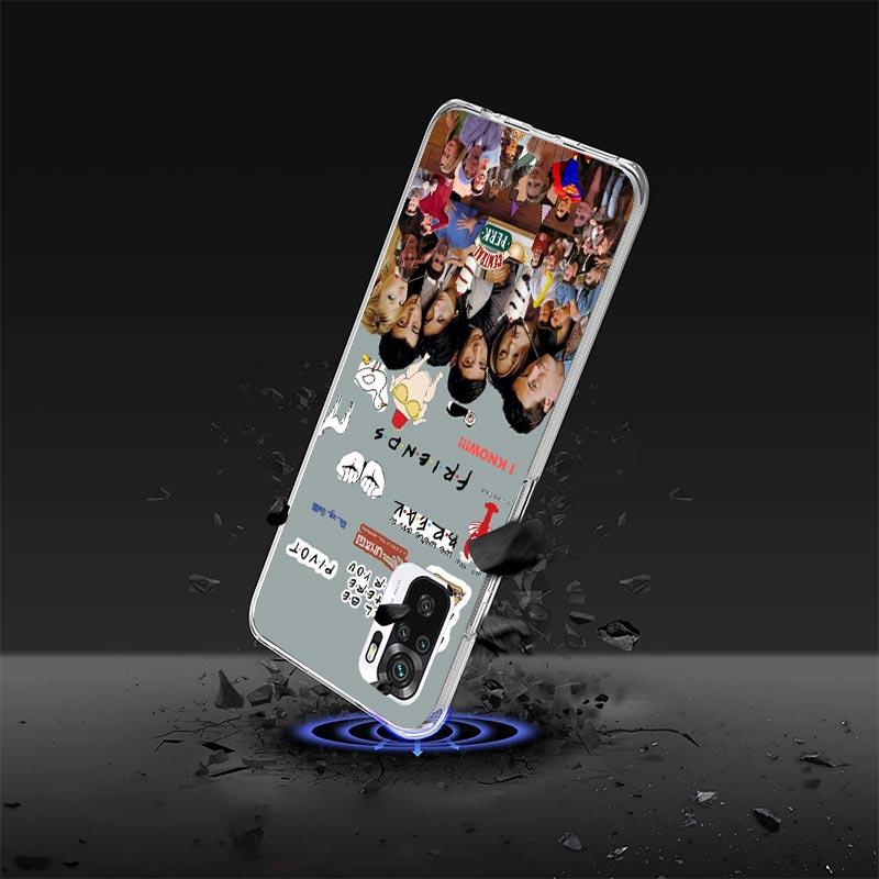 Friends Tv Show Funny Family Case Phone Cover for Xiaomi Redmi Note 14 13 12S 12 11S 11 11T 11E 10S 10 Pro Plus 5G Trend Fundas
