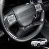Auto Sale For Kia EV5 2024 2025 2026 Carbon Fiber Steering Wheel Button Trim Cover Automobile Interior Accessories