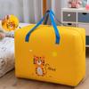 Zipper Kindergarten Quilt Storage Bag Cartoon Pattern Luggage Bag Cute Clothes Moving Bag  Blanket
