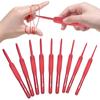 Crochet Hooks Knitting Needle Silicone Handle Aluminum Crochet Needles For Weaving Sewing Knitting Accessories