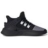 Adidas Originals Eqt Bask Adv Tela Deportes Versátil Transpirable Antideslizante Caña Baja Estilo de Vida Zapatillas Casuales Unisex Zapatilla Negra Blanca FZ0043