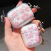 Moderne Kopfhörerhülle für Airpods Pro3/Pro2/Pro Niedliche durchsichtige Blume Anhänger Kopfhörerhülle für Apple AirPods 1/2/3/4 Kopfhörerhülle