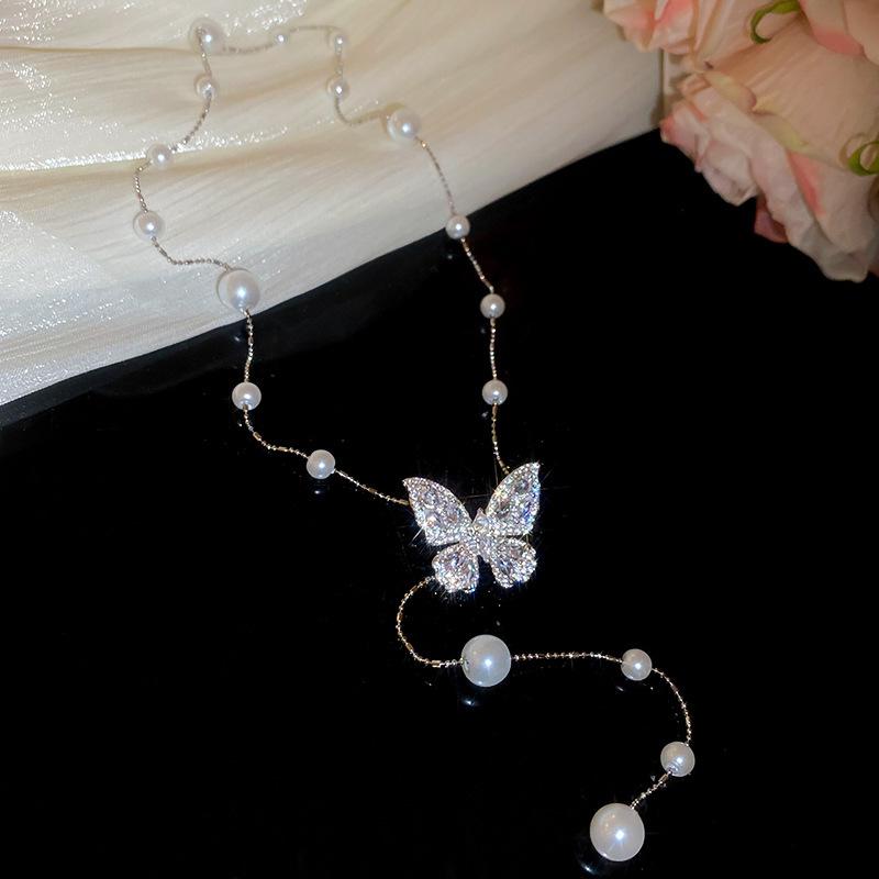 Collana con Perline per Clavicola Resort Bohemien - Accessorio di Moda di Lusso Leggero di Alta Gamma