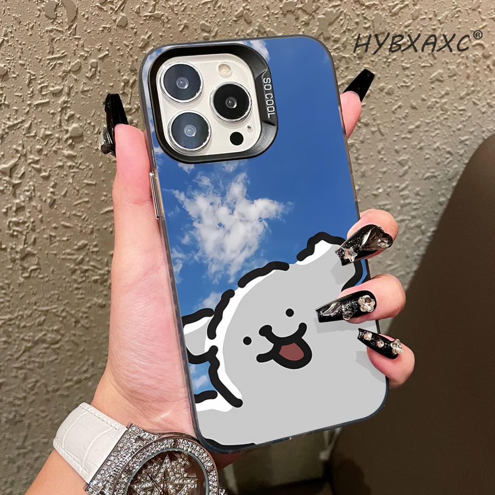 

Чехол для телефона с рисунком щенка, цветной, серебристый металл, IMD, ДЛЯ iPhone 15 14 11 12 Pro 13 16 Pro MAX XR XS, Бронированный, Матовый, Прозрачный чехол iPhone15Plus